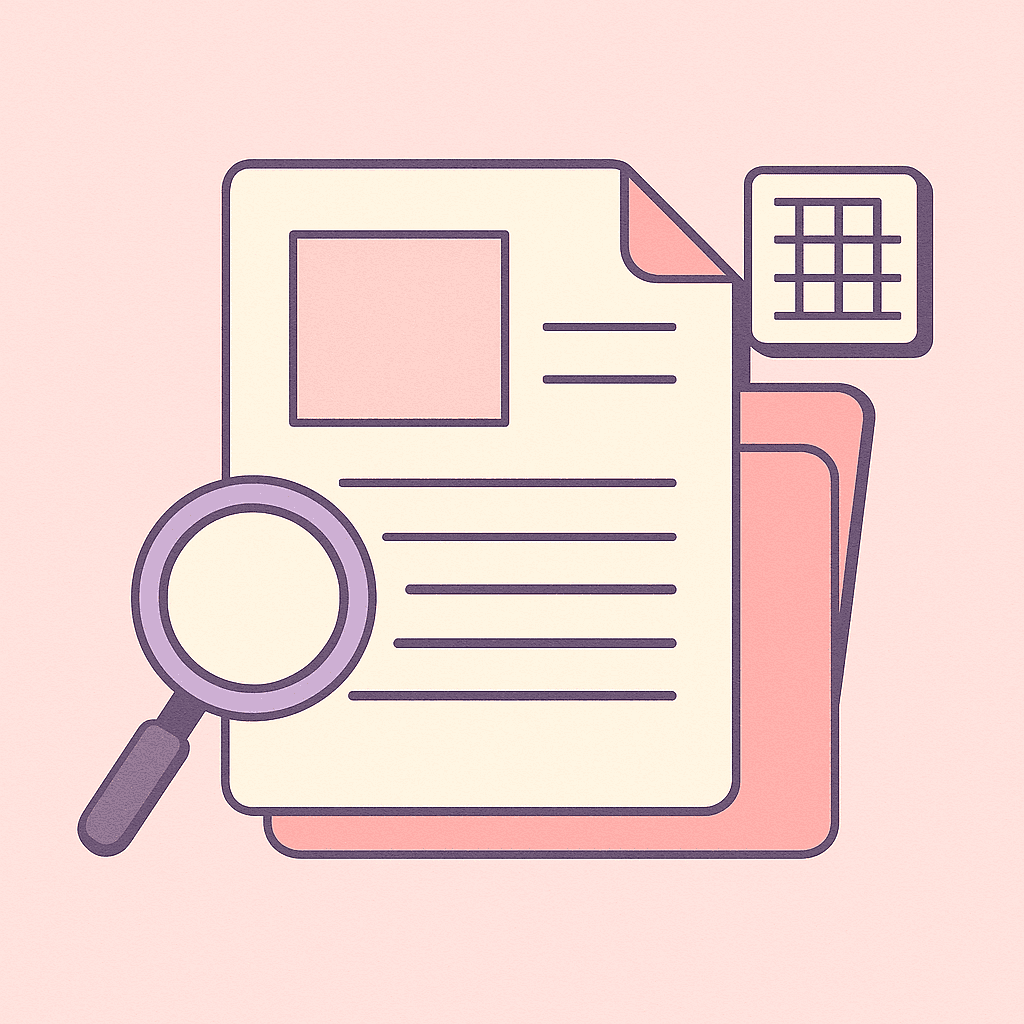 Document & Data Organization